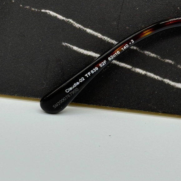 Tom Ford Gold and Brown Sunglasses - Picture 10 of 11